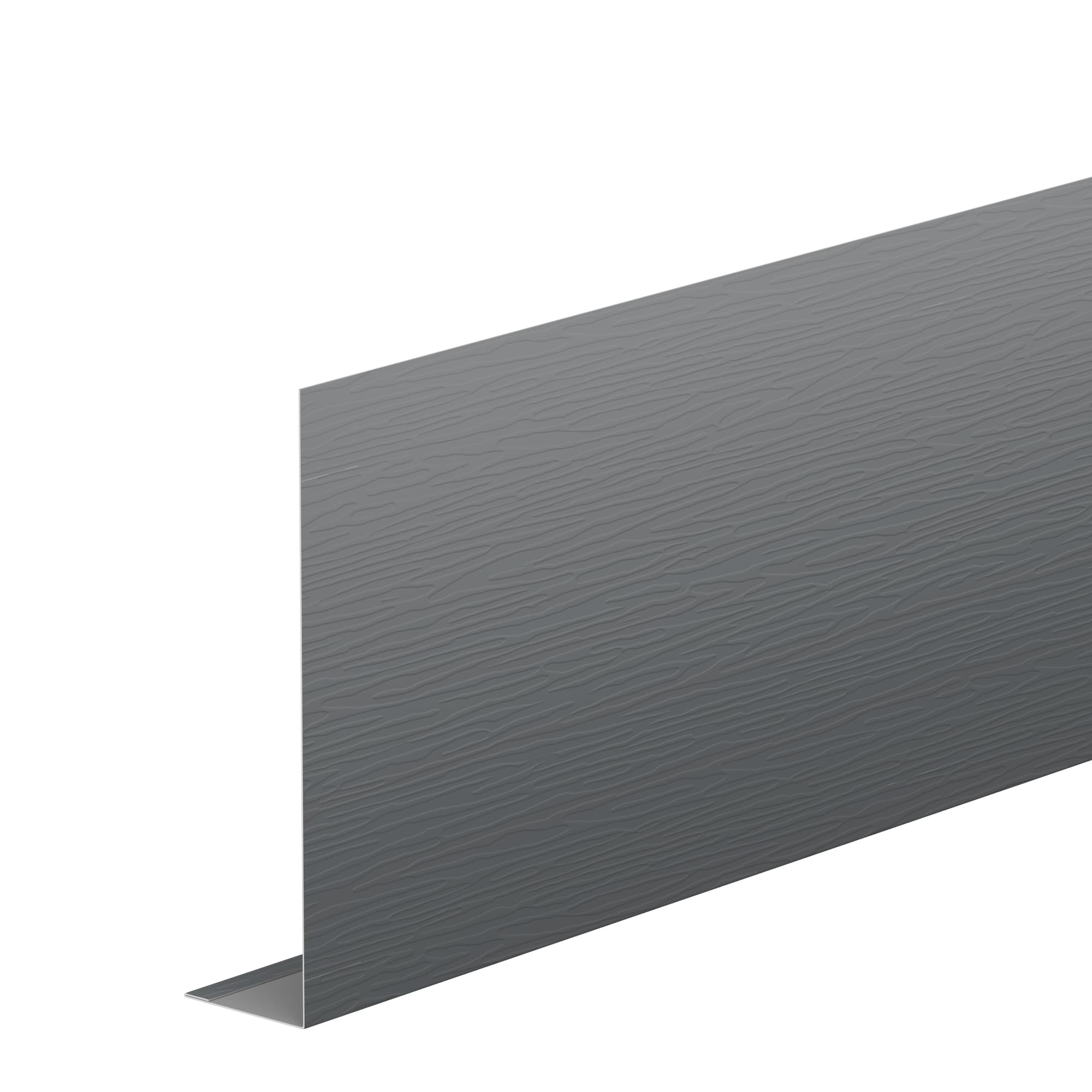 L-Профиль 50*200 мм L=2 м AquaSystem PE (Zn140) 0,45 серый RAL 7024, фактурный - Image 1