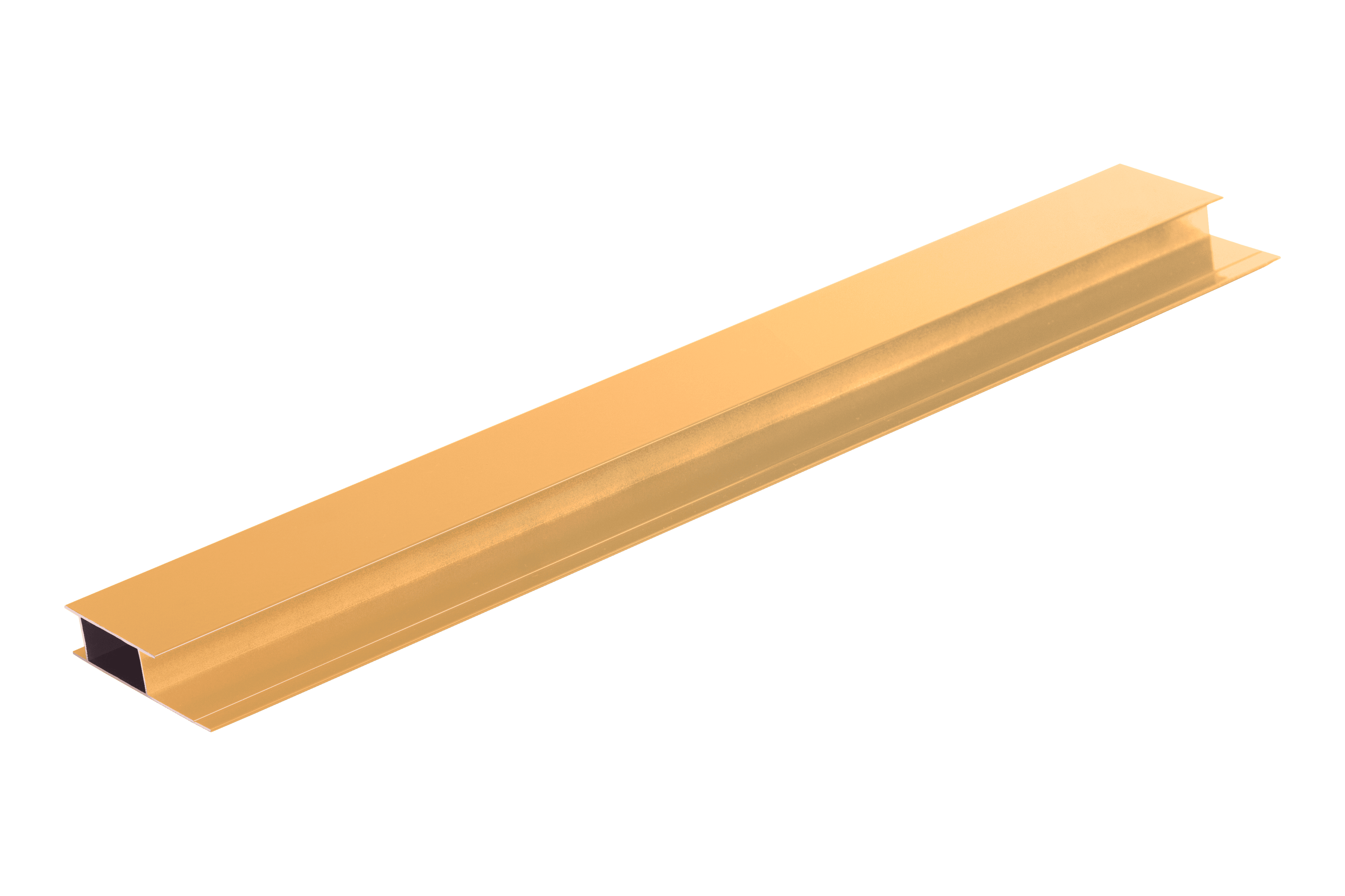 Профиль стыковочный алюминиевый 300 GRINDERDECO Бежевый, 3000*60*17,5 мм - Image 1