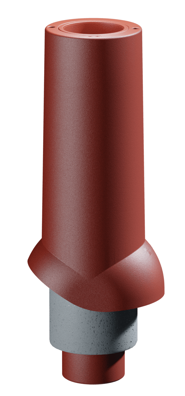 Труба выхода канализационного Docke PREMIUM ИЗЛ-110/500, Красный - Image 1