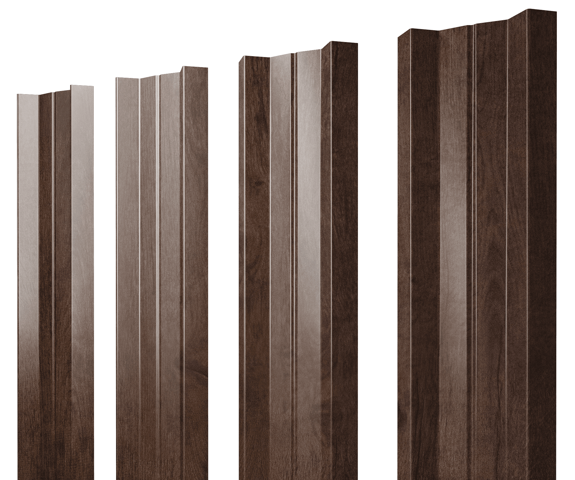 Штакетник М-образный А с прямым резом 0,45 Print-Double Premium Antique Wood - Image 17