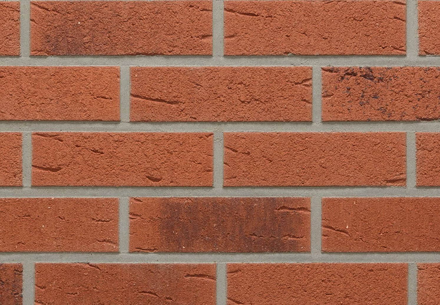 Плитка фасадная клинкерная Feldhaus Klinker R488NF9 terreno rustico carbo, 240*71*9 мм - Image 1