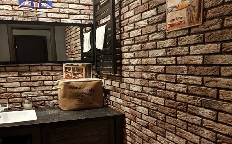 Камень искусственный декоративный под кирпич Leonardo Stone Иль-де-франс 333 - Image 3