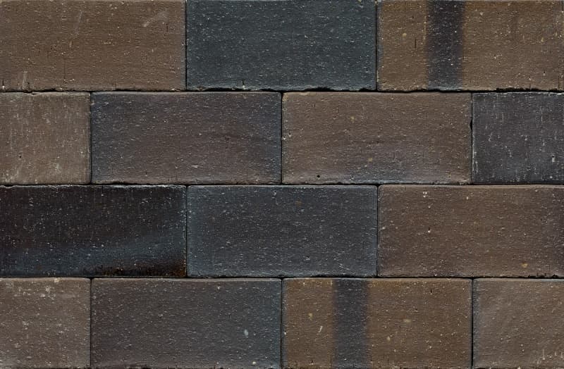 Брусчатка клинкерная Westerwaelder Klinker PK833A Schwarz- braun, 200*100*40 мм - Image 1