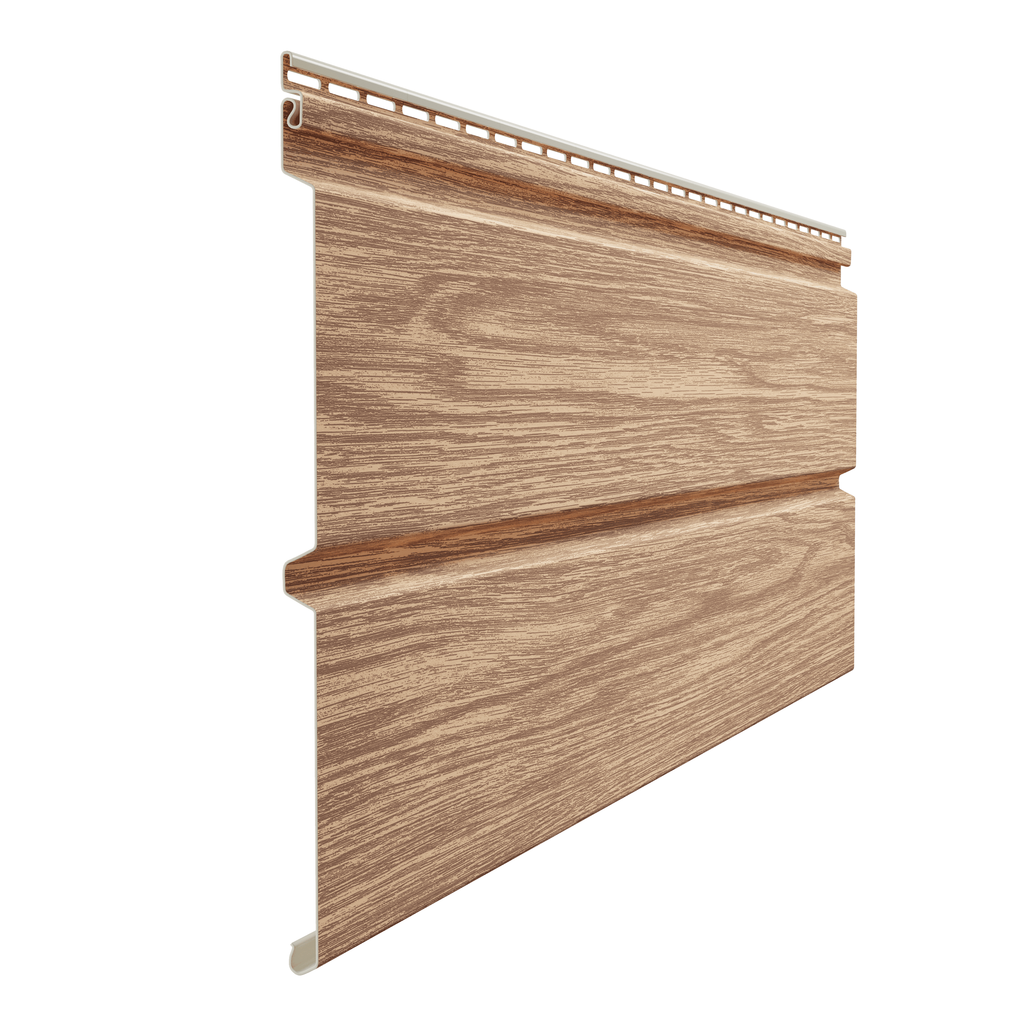 Сайдинг Docke Lux Монреаль Брус D6S, Рябина - Image 1