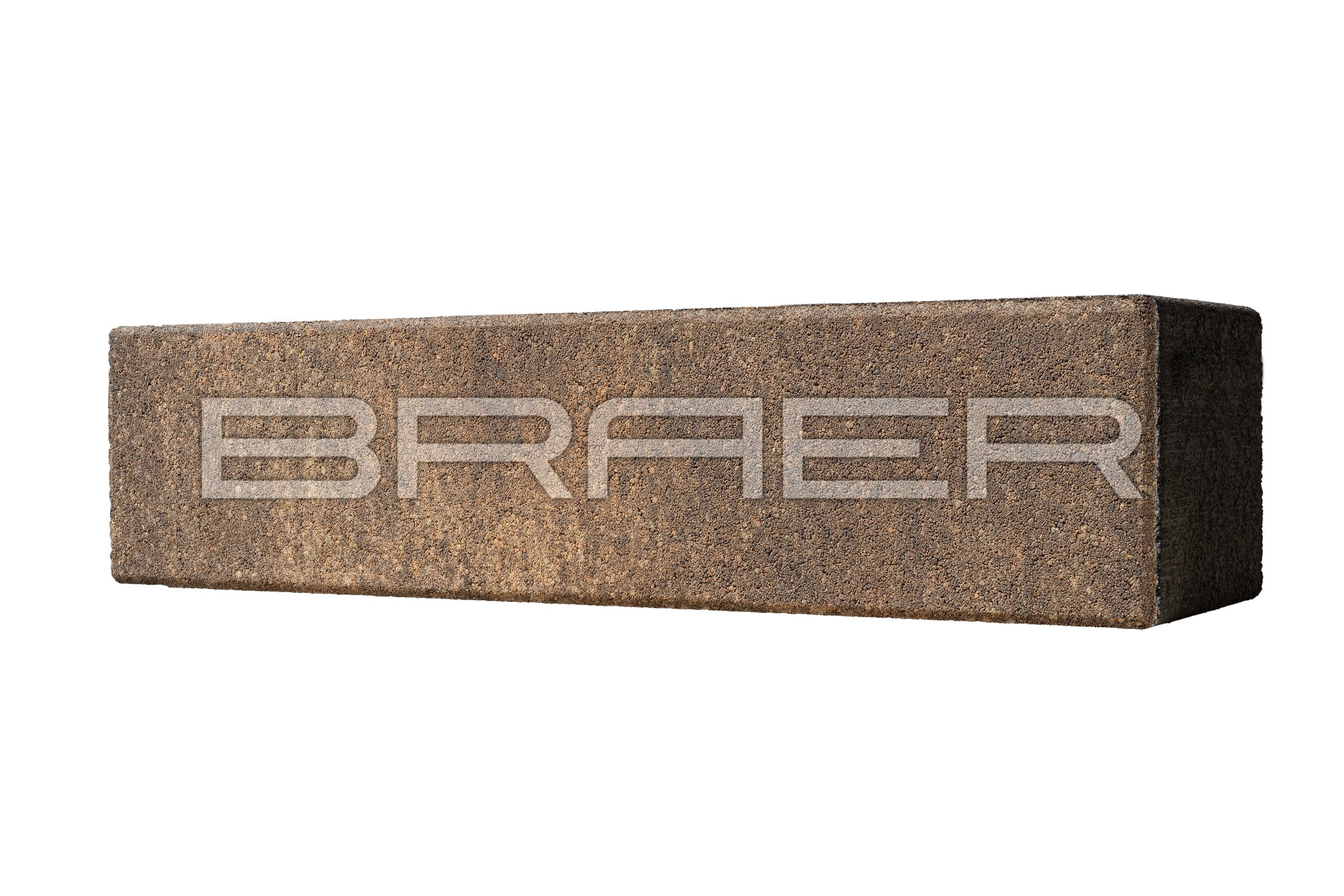 Плитка тротуарная Braer Прямоугольник Color Mix Каштан, 200*50*60 мм - Image 3