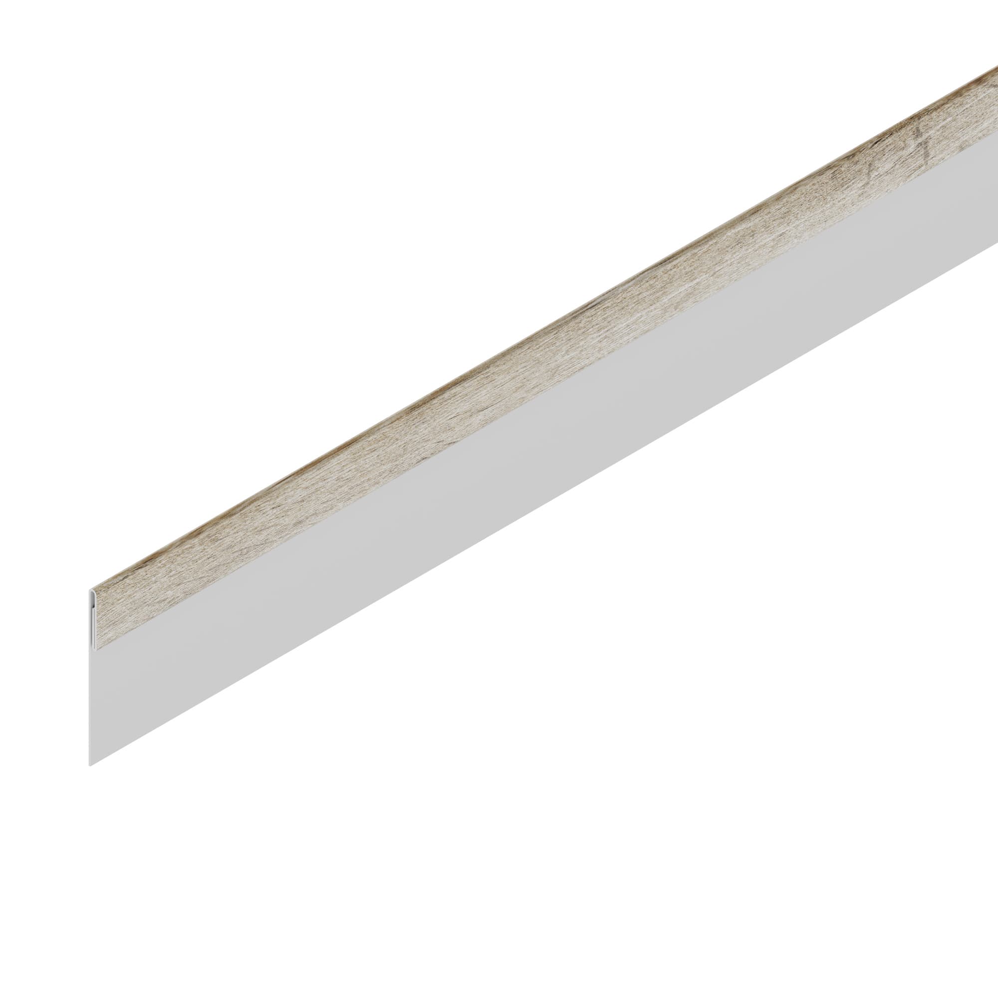 Планка финишная L=2 м AquaSystem Printech (AlZn120) 0,45 Сибирская пихта - Image 1