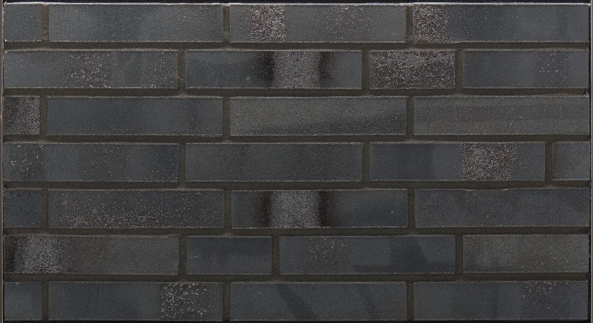 Плитка фасадная клинкерная Stroeher Brickwerk 650 eisenschwarz, 240*71*12 мм - Image 2