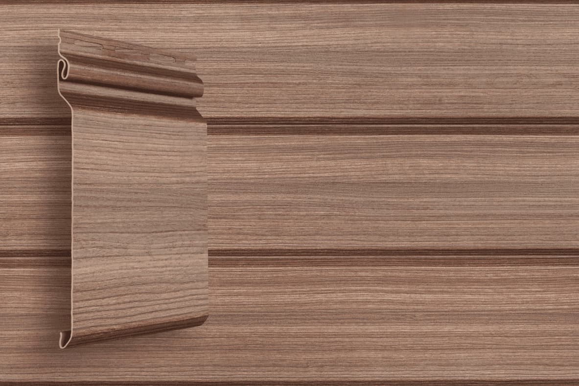Сайдинг Natural-брус Grand Line Tundra рябина (3,0м) - Image 1