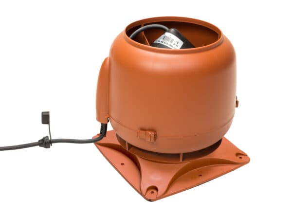 Вентилятор Vilpe E120S + основание 250*250, кирпичный - Image 1