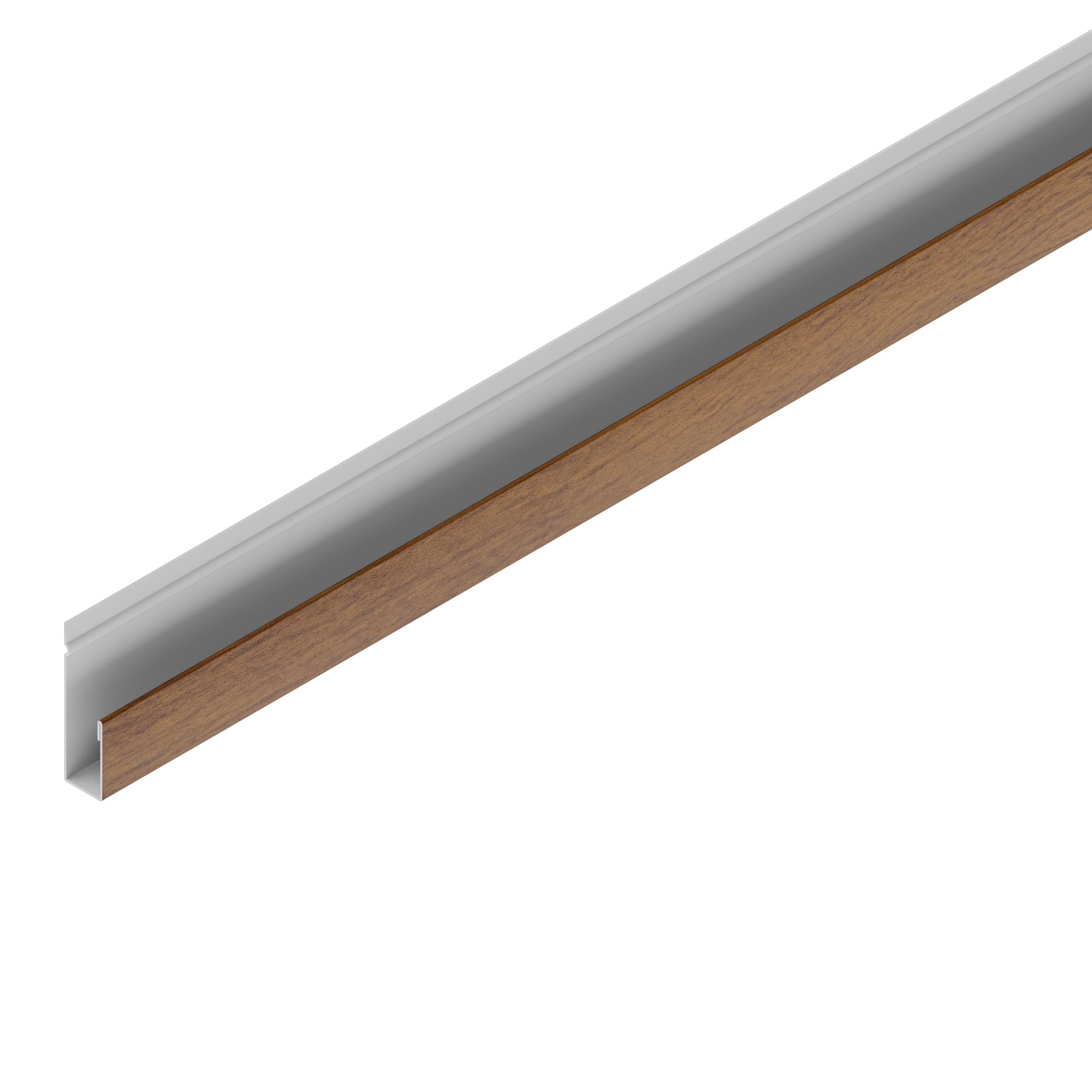 G-планка L=2 м AquaSystem Printech (AlZn120) 0,45 Норвежский тис - Image 1