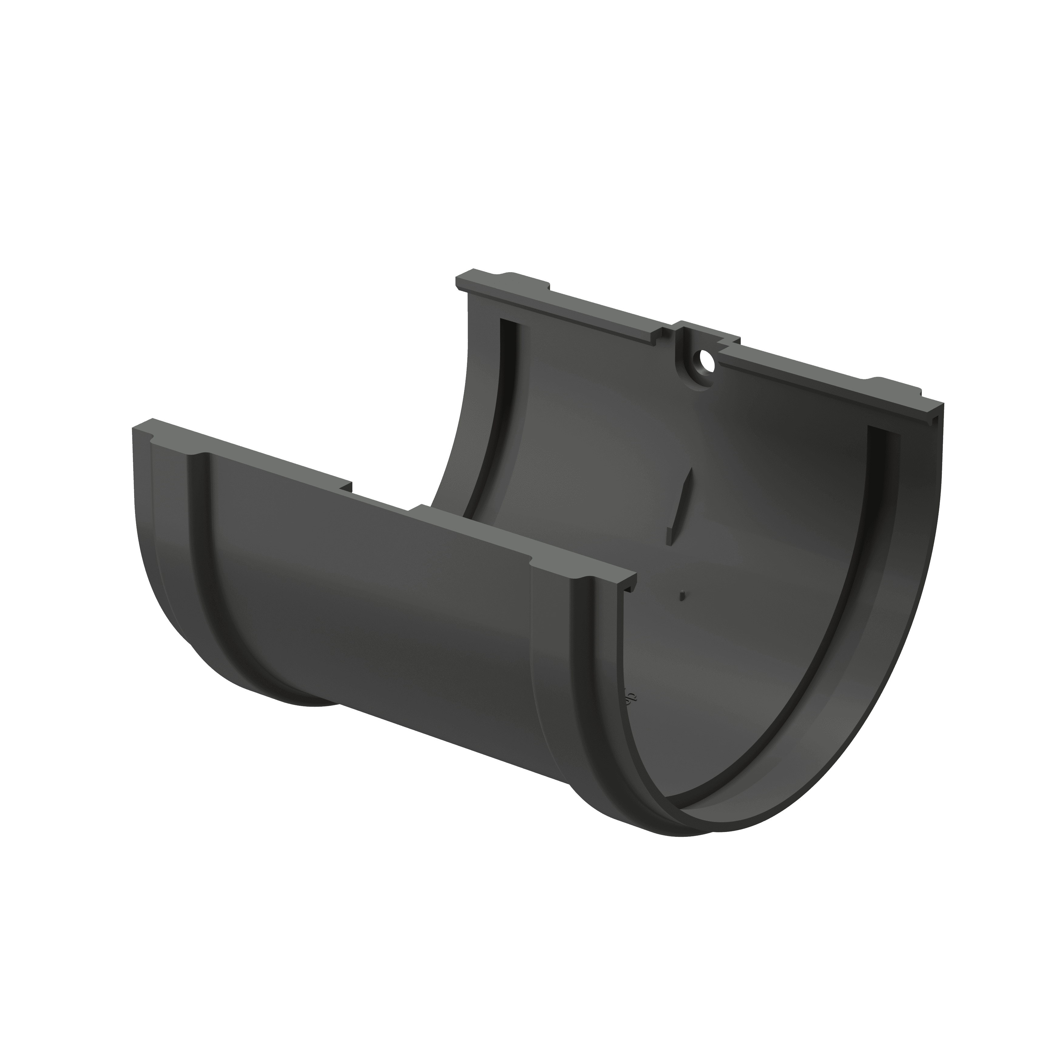 Docke PREMIUM Соединитель желобов (Графит) - Image 1