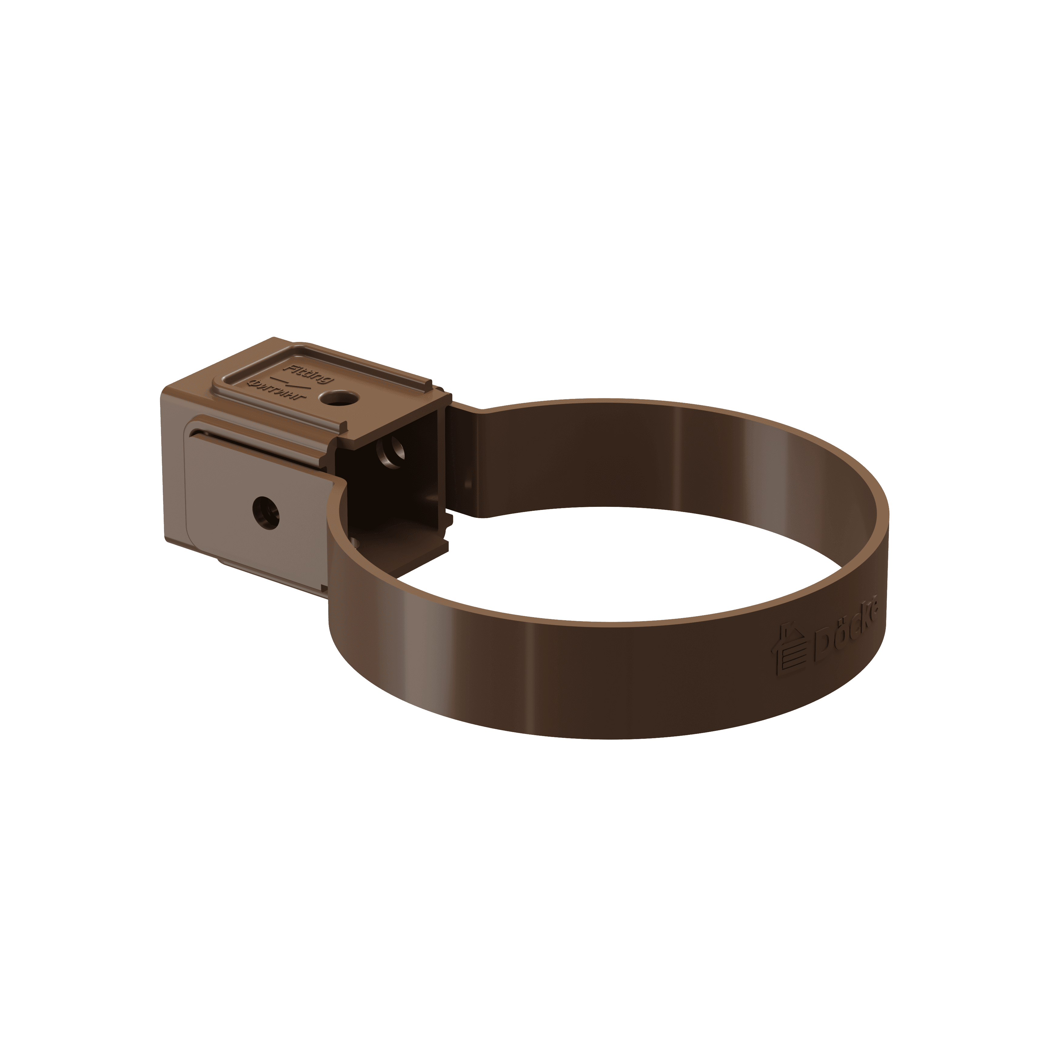Docke STANDARD Хомут универсальный 80 мм (Светло-коричневый) - Image 1