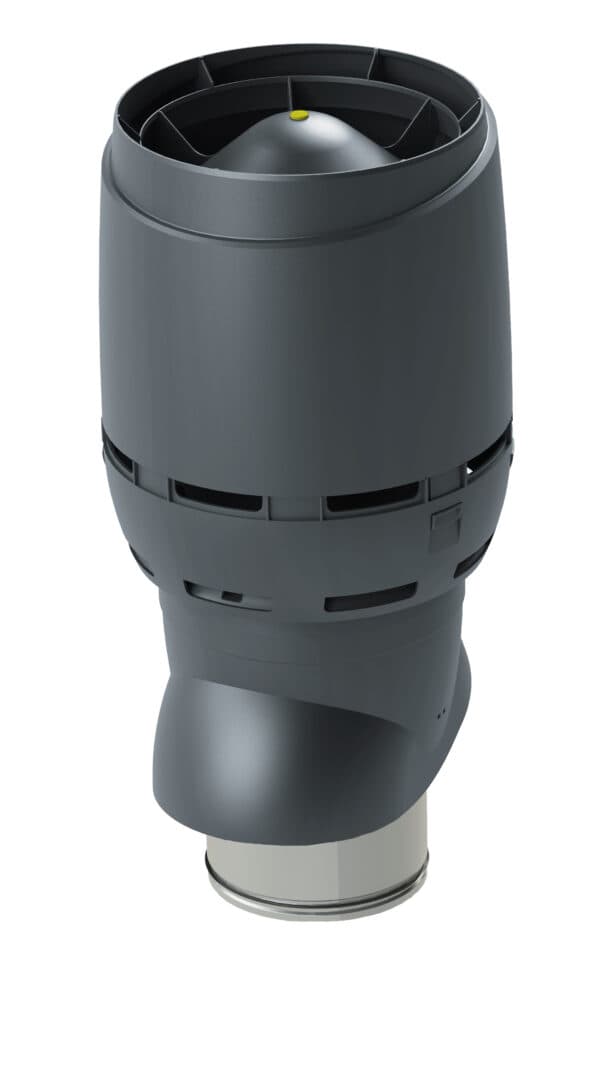 Выход вентиляционный изолированный с колпаком Vilpe FLOW XL 250P/IS/500, серый - Image 1