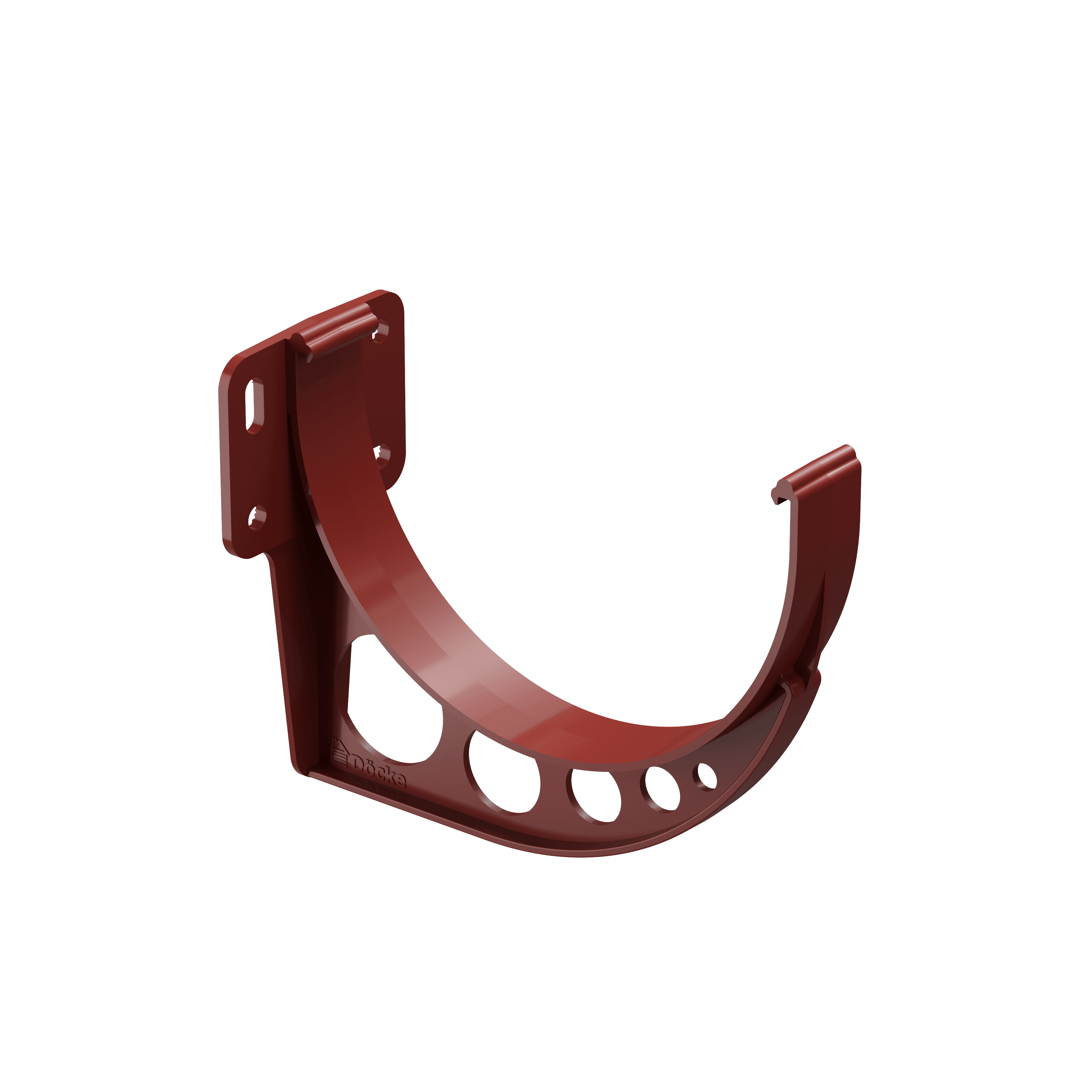Docke STANDARD Кронштейн желоба 120 мм (Красный 3005) - Image 1