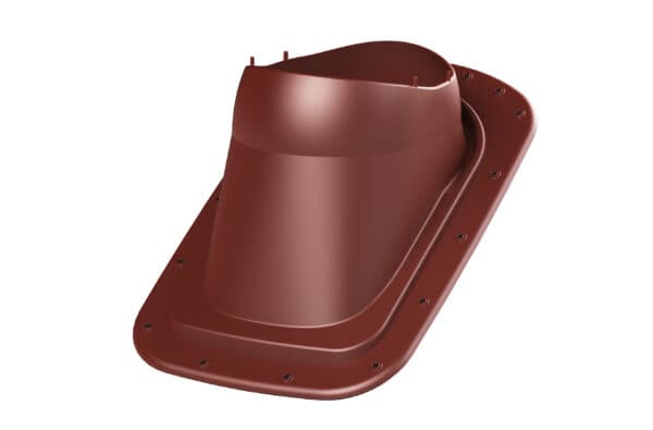 Проходной элемент Vilpe Classic VINO 2K для фальцевой и мягкой кровли, красный - Image 1