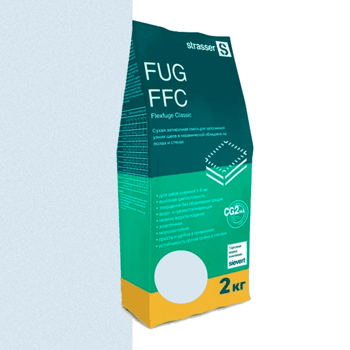 Смесь затирочная strasser FUG FFC 07 голубый, 2 кг - Image 1