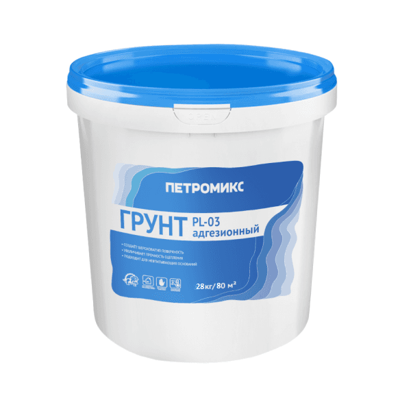 Грунт адгезионный Петромикс PL-03, 28 кг - Image 1