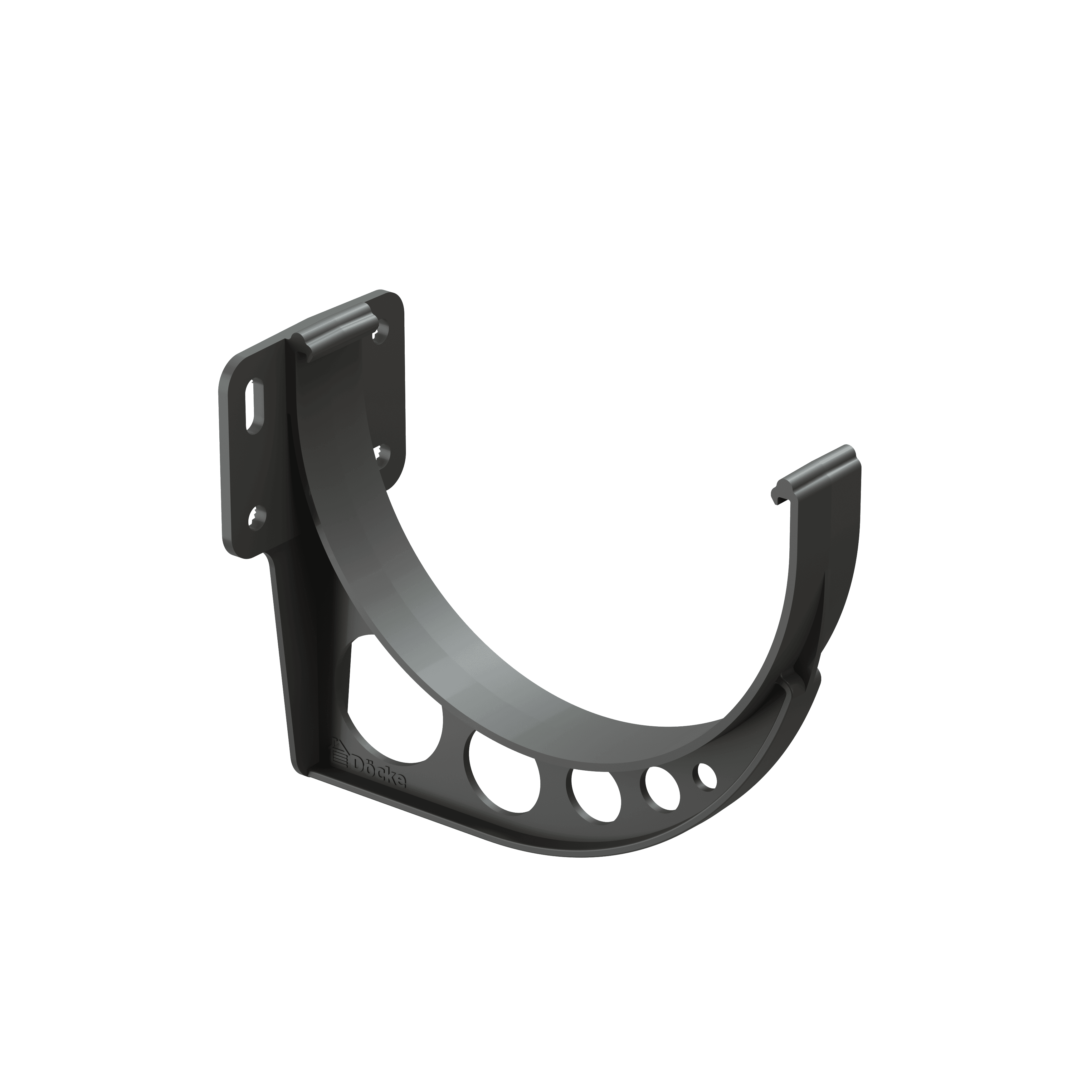 Docke STANDARD Кронштейн желоба 120 мм (Серый 7024) - Image 1