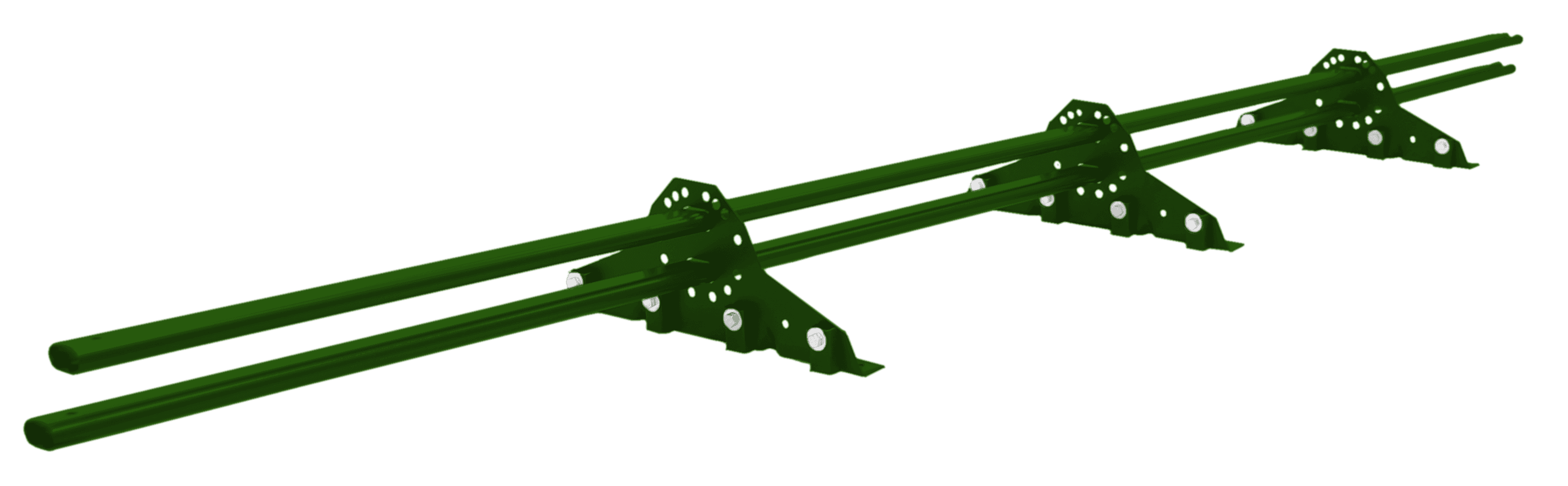 Снегозадержатель для фальцевой кровли Grand Line RAL 6002 3м - Image 1