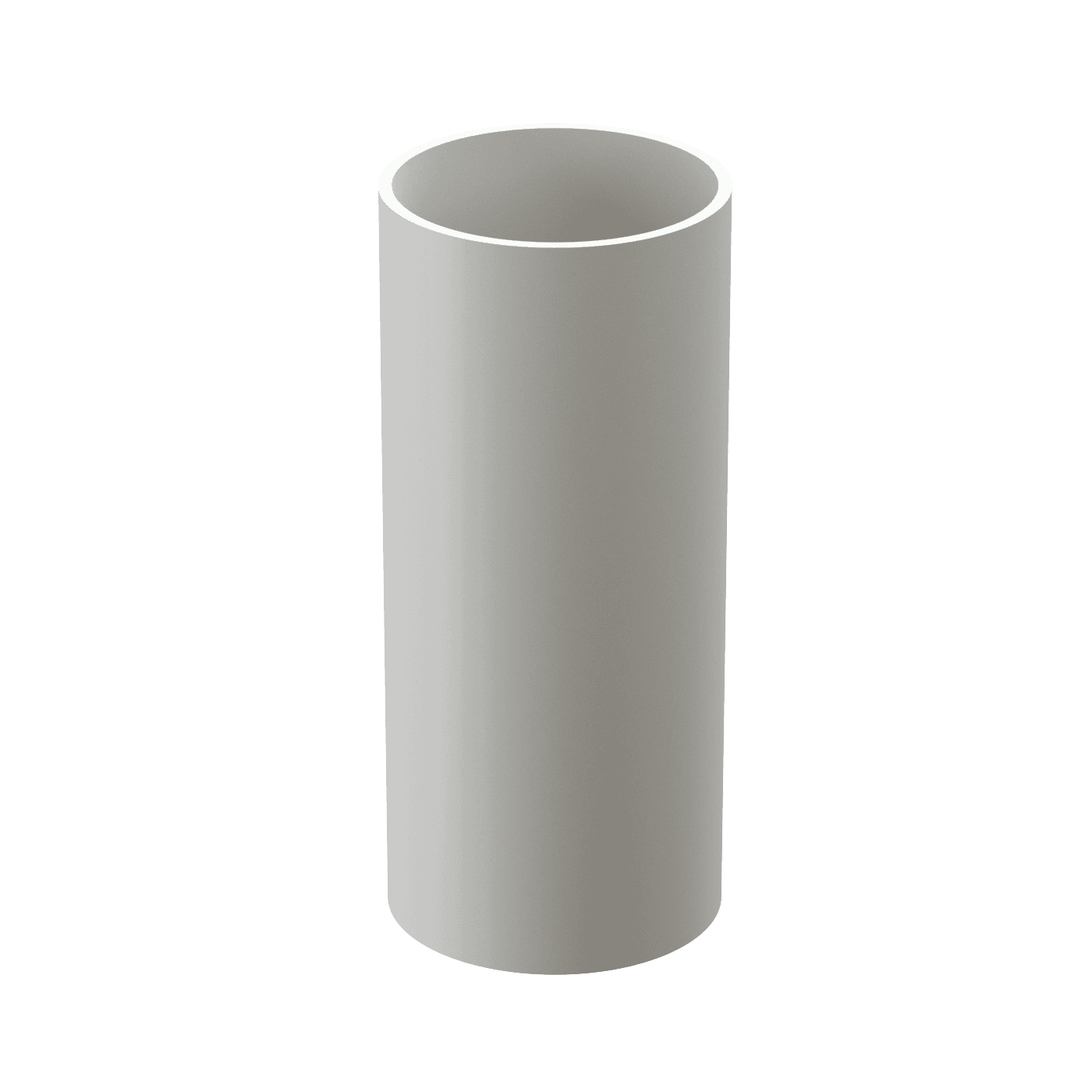 Docke STANDARD Труба водосточная 80 мм * 3м (Белый) - Image 1