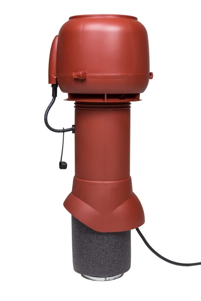Вентилятор Vilpe E120P/Ø125/500, красный - Image 1