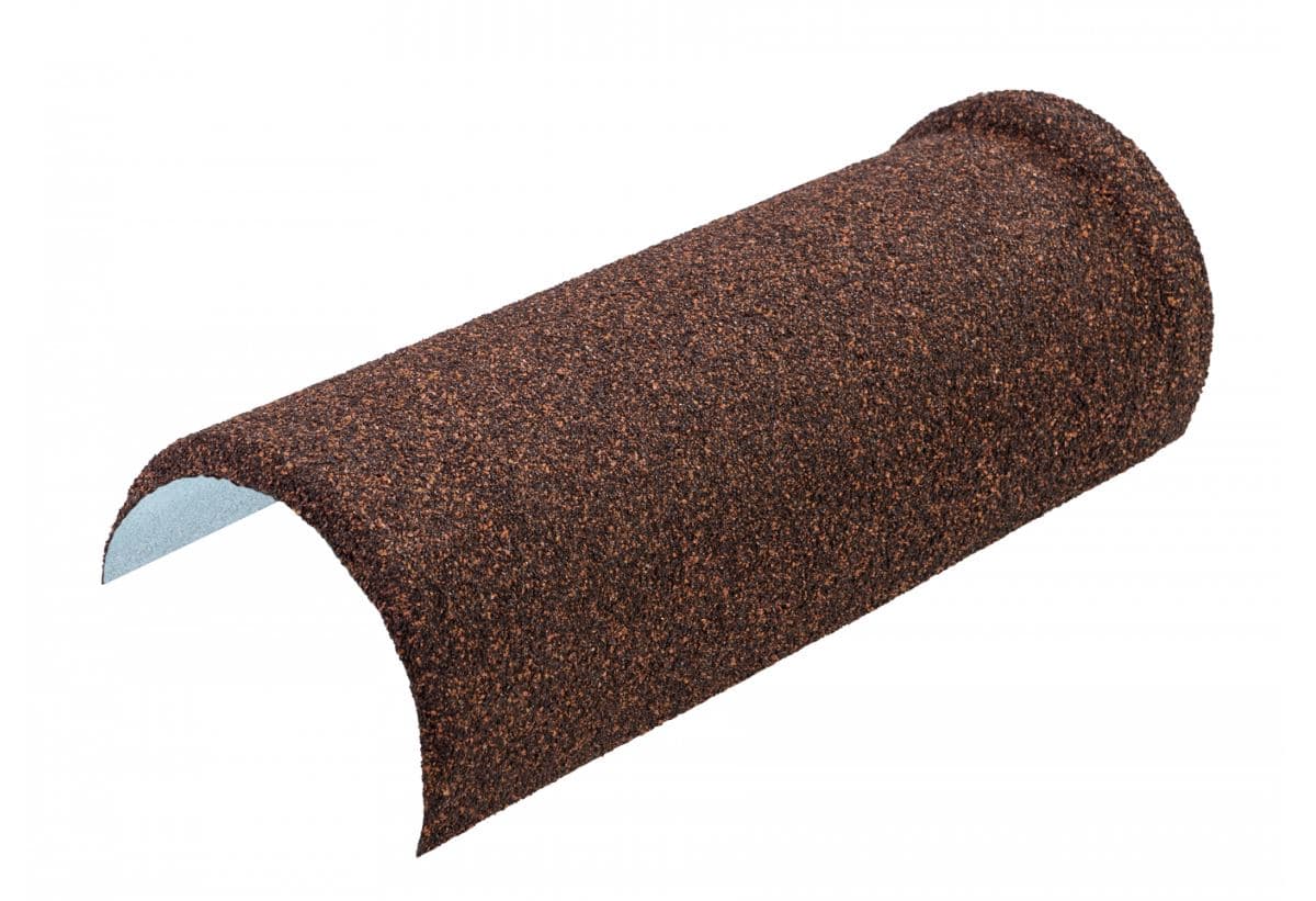 Конек полукруглый для композитной черепицы Luxard пробка (0,395м) - Image 2