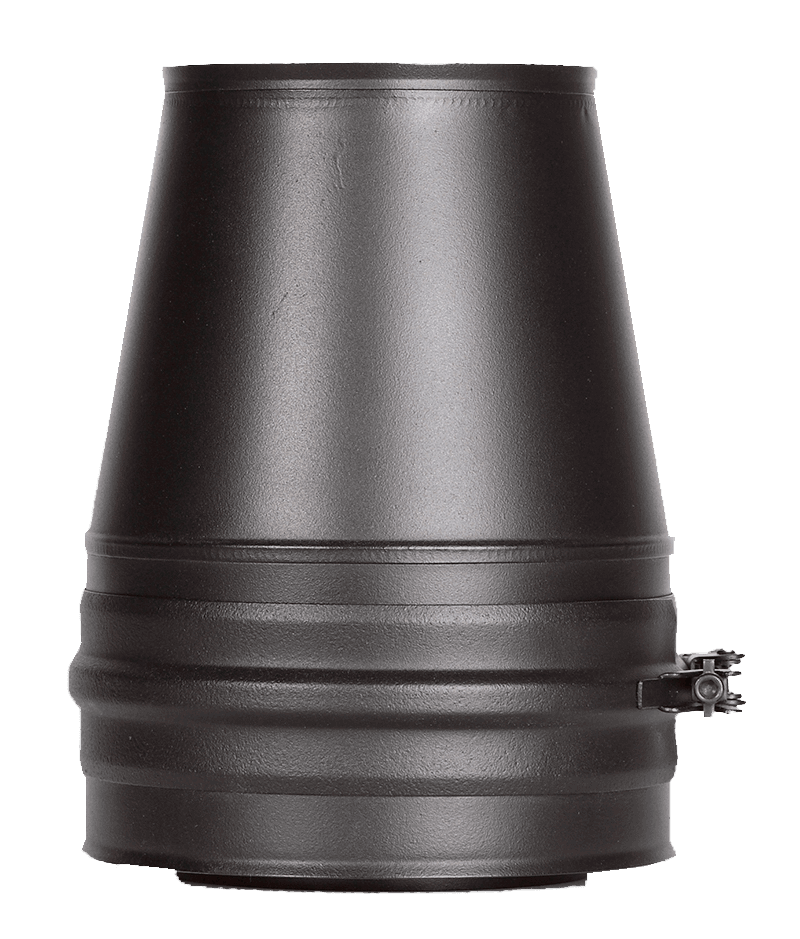 Конус Ø200 Schiedel Permeter 25 черный RAL 9005 - Image 1