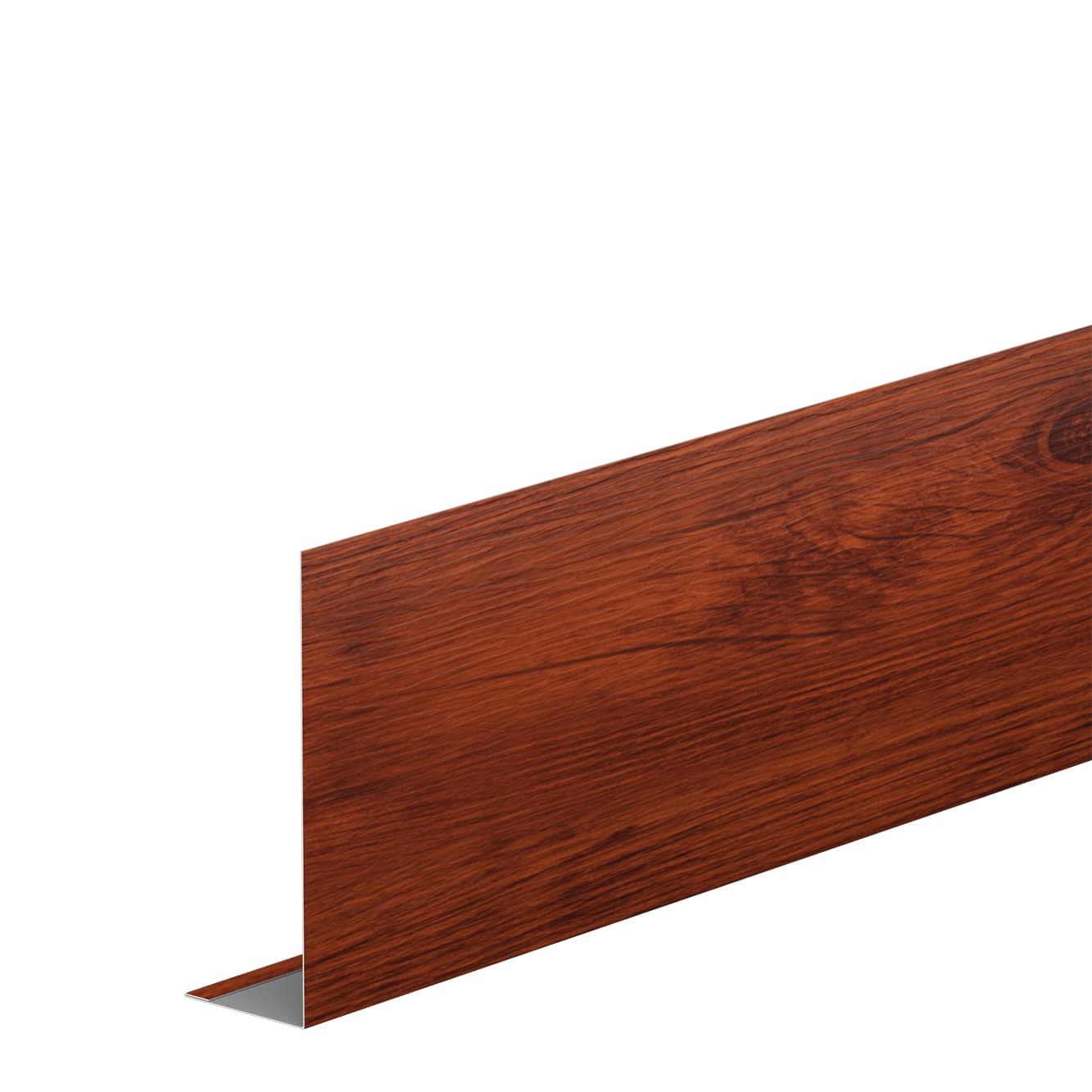 L-Профиль 50*150 мм L=2 м AquaSystem Printech (AlZn120) 0,45 Американский орех - Image 1
