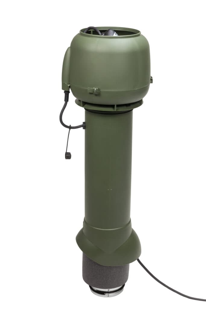 Вентилятор Vilpe E120P/Ø125/700, зеленый - Image 1
