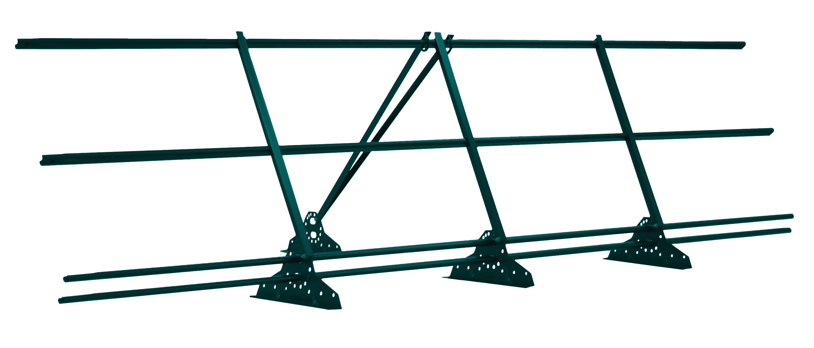 Ограждение кровельное со снегозадержателем Grand Line 0,9х3м RAL 5021 - Image 1