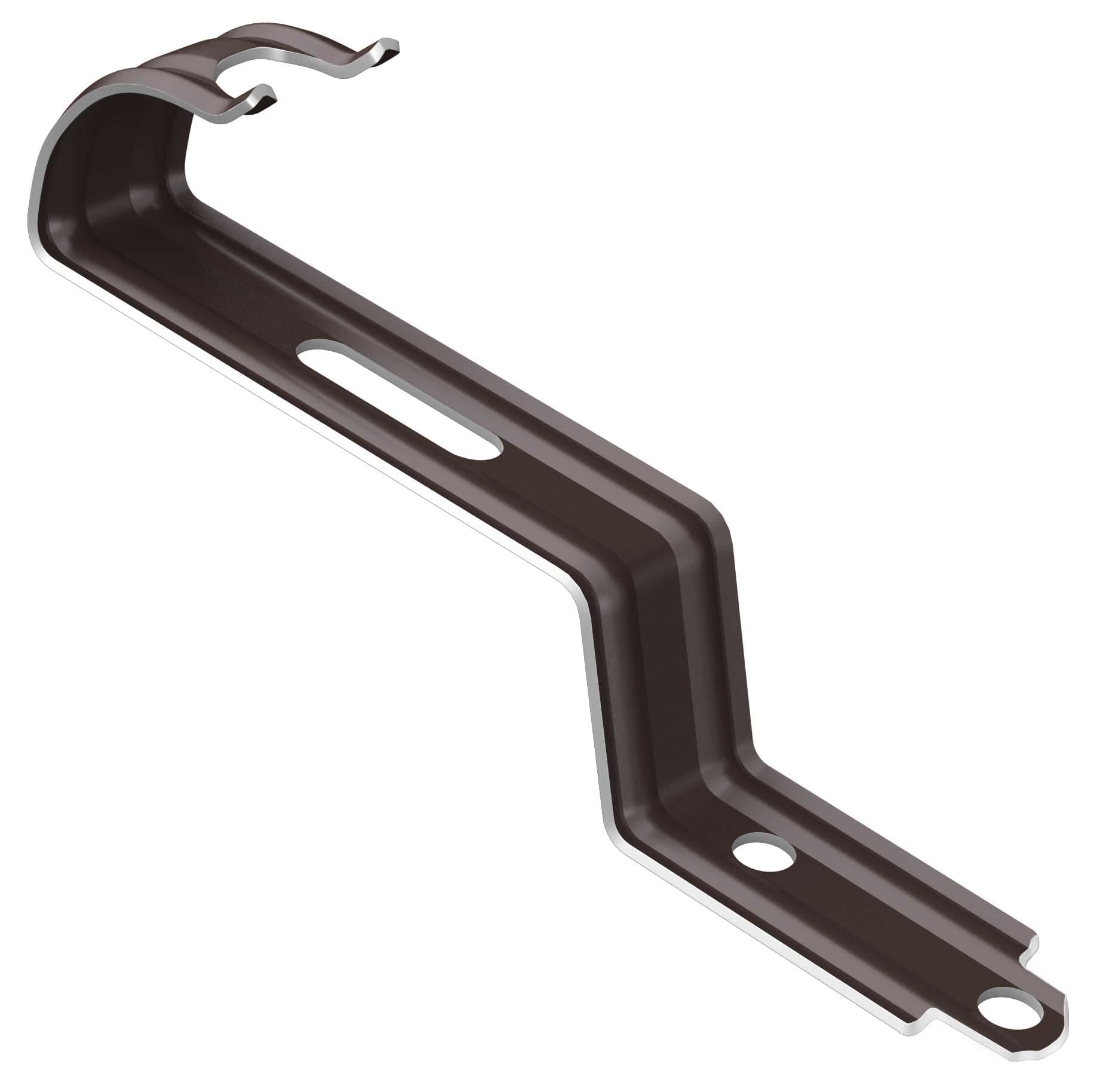 Держатель коньковой черепицы Eurovent UNI GRIP коричневый RAL 8017 - Image 1