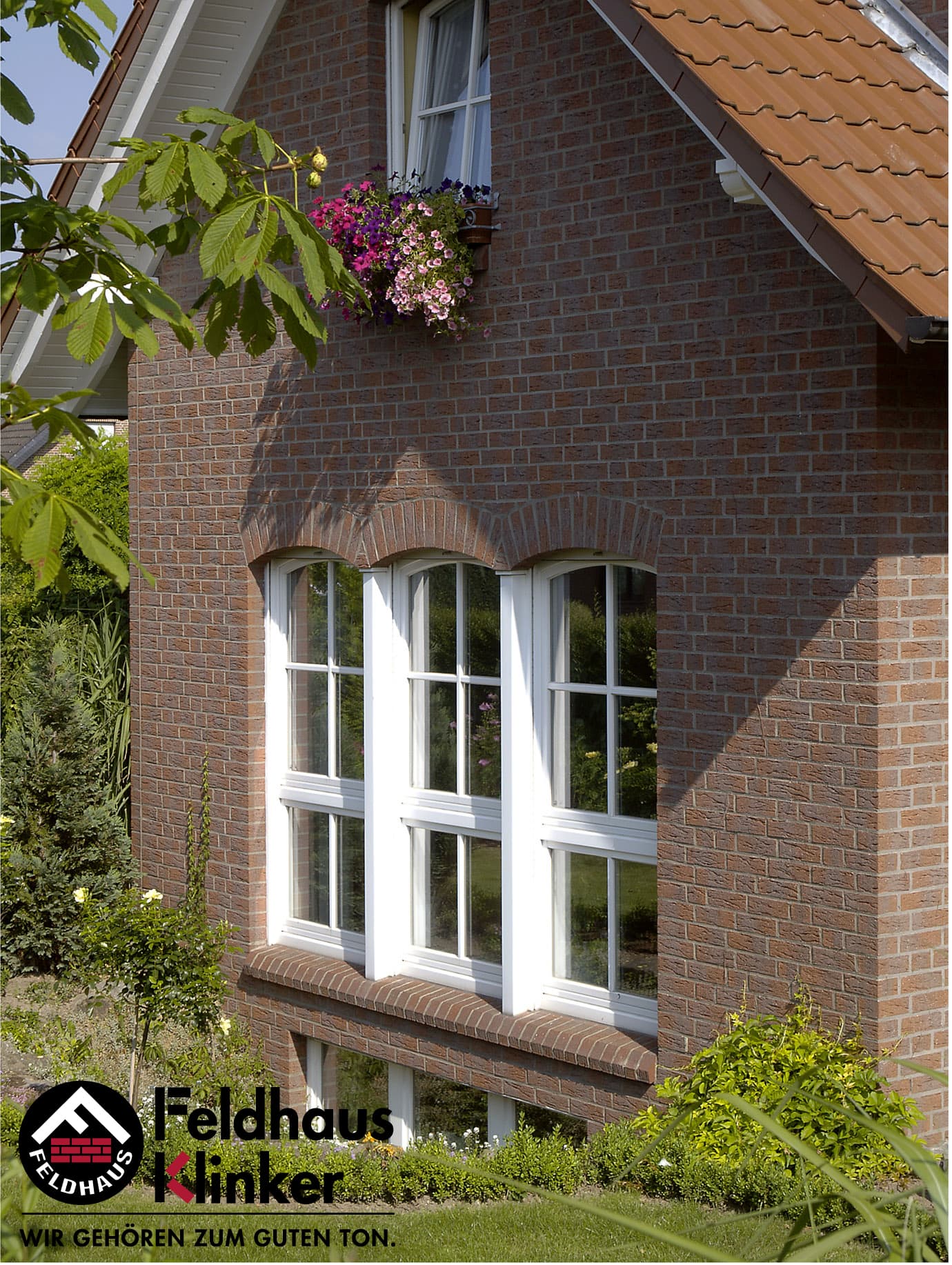 Плитка фасадная клинкерная Feldhaus Klinker R335NF9 carmesi antic mana, 240*71*9 мм - Image 4