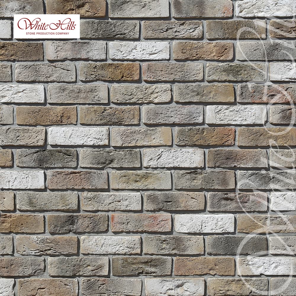 Камень искусственный White Hills Ринн Брик Design 684-25 угловой элемент - View 1