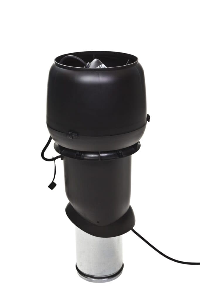 Вентилятор Vilpe E220P/Ø160/500, черный - Image 1