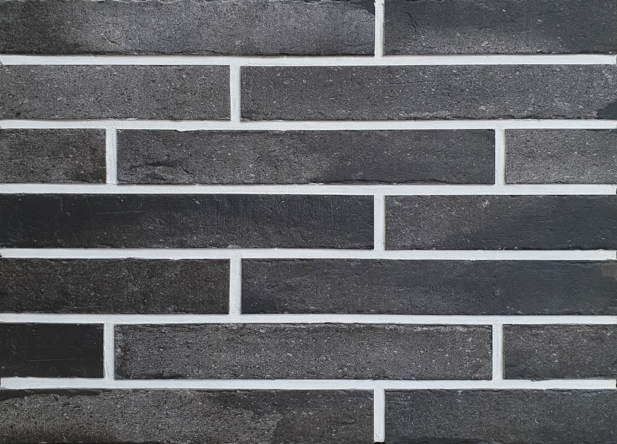 Плитка фасадная клинкерная Interbau Brickloft INT576 Anthrazit, 360*52*10 мм - Image 1