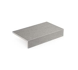 Ступень прямоугольная клинкерная Stroeher Roccia Next 011 light grey, 294*175*52*10 мм - Image 1