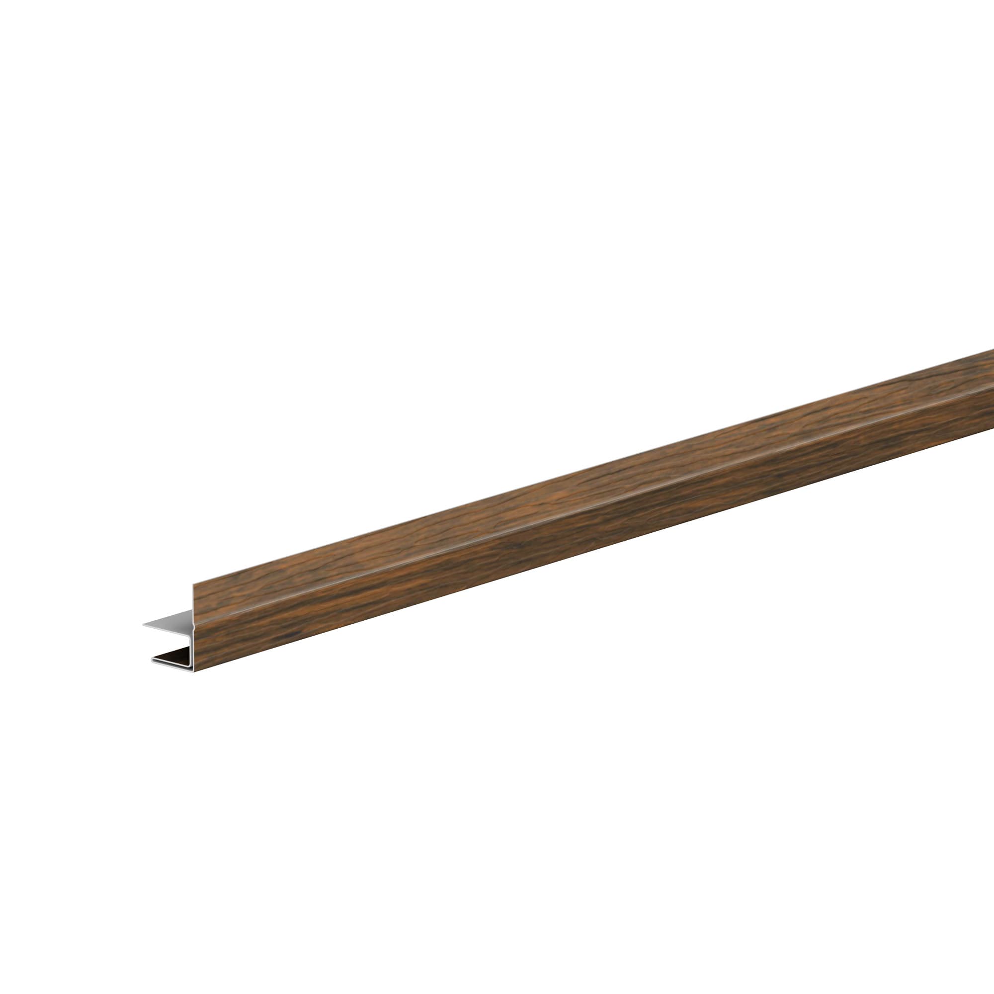 F-профиль L=2 м увеличенный AquaSystem Printech (AlZn120) 0,45 Канадский дуб - Image 1
