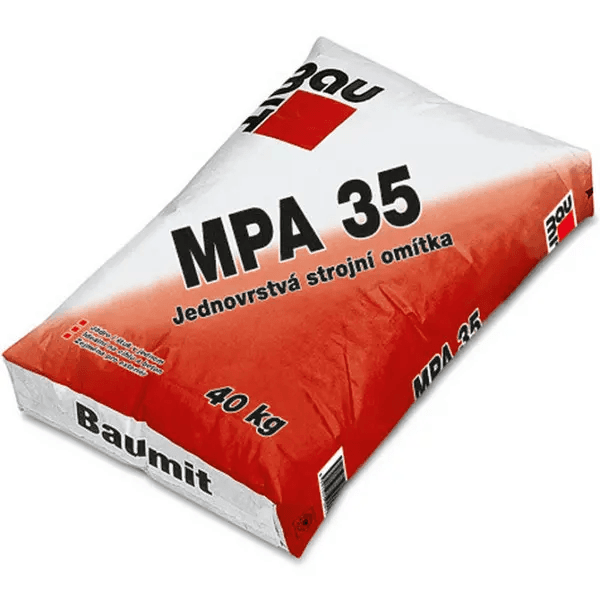 Смесь штукатурная Baumit MPA 35 Fine, 40 кг - Image 1
