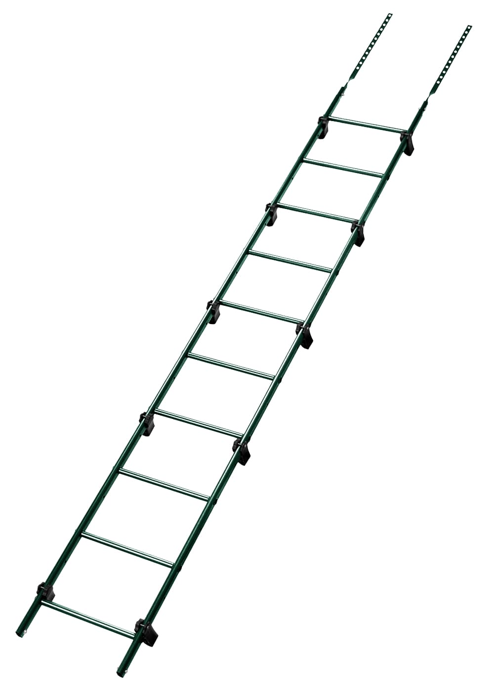 Лестница кровельная Grand Line RAL 6005 2,76м - Image 1