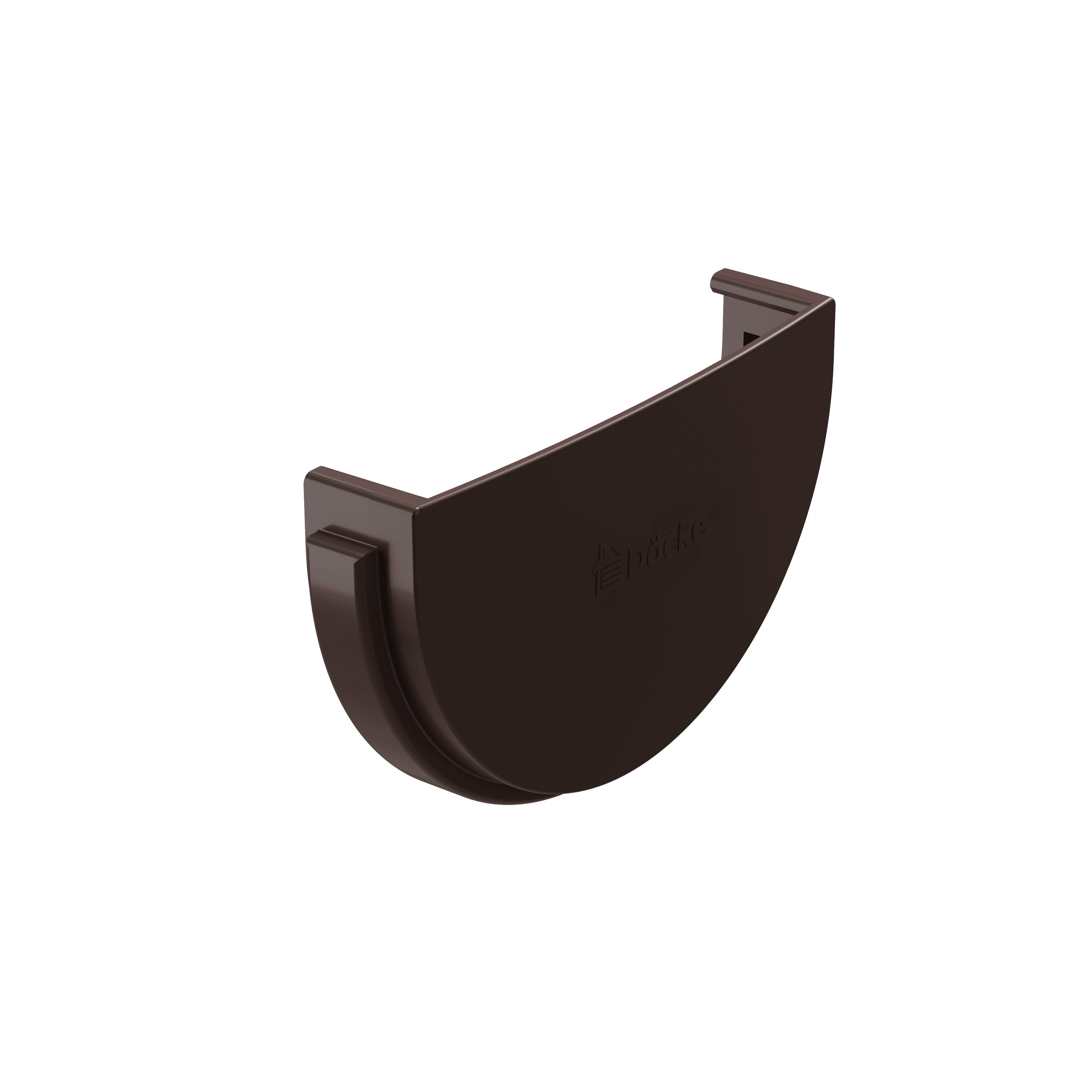 Docke STANDARD Заглушка 120 мм (Темно-коричневый) - Image 1