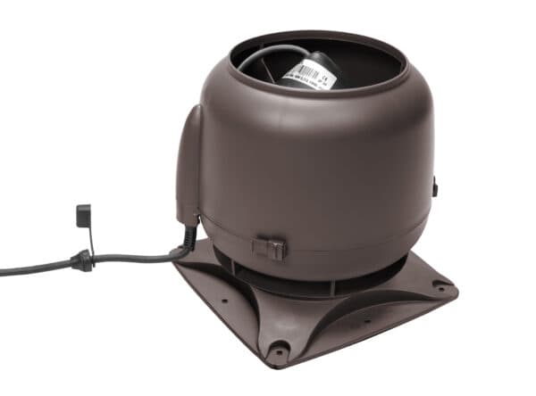 Вентилятор Vilpe E120S + основание 250*250, коричневый - Image 1