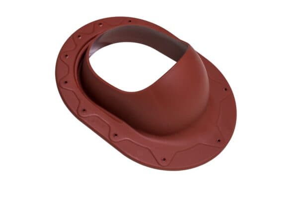 Проходной элемент Vilpe Classic для фальцевой и мягкой кровли, красный - Image 1