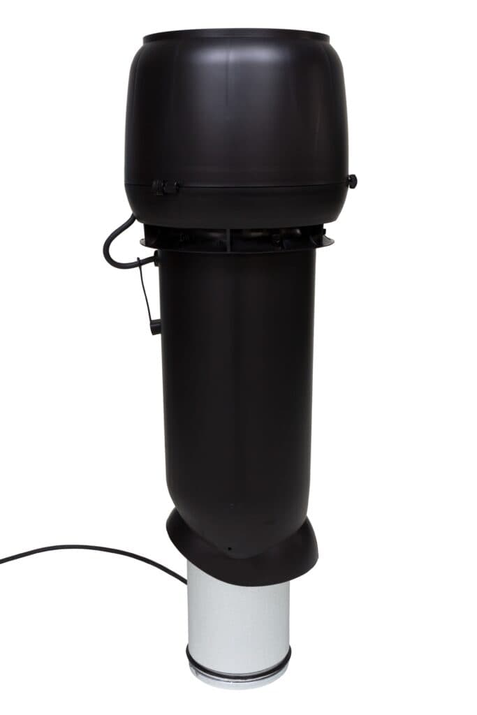 Вентилятор Vilpe E220P/Ø160/700, черный - Image 1
