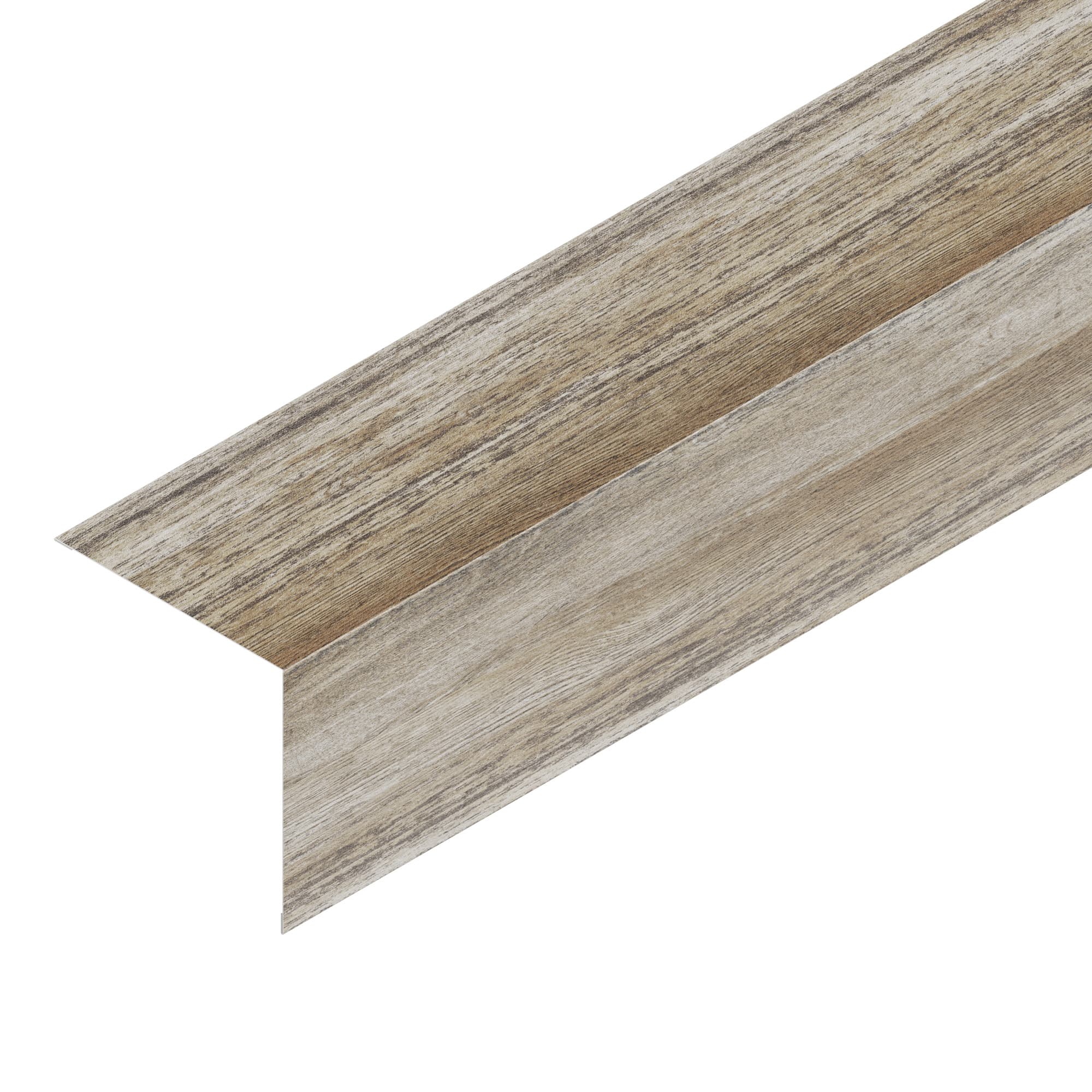 Планка угловая внешняя 50*50 мм L=2 м AquaSystem Printech (AlZn120) 0,45 Сибирская пихта - Image 1