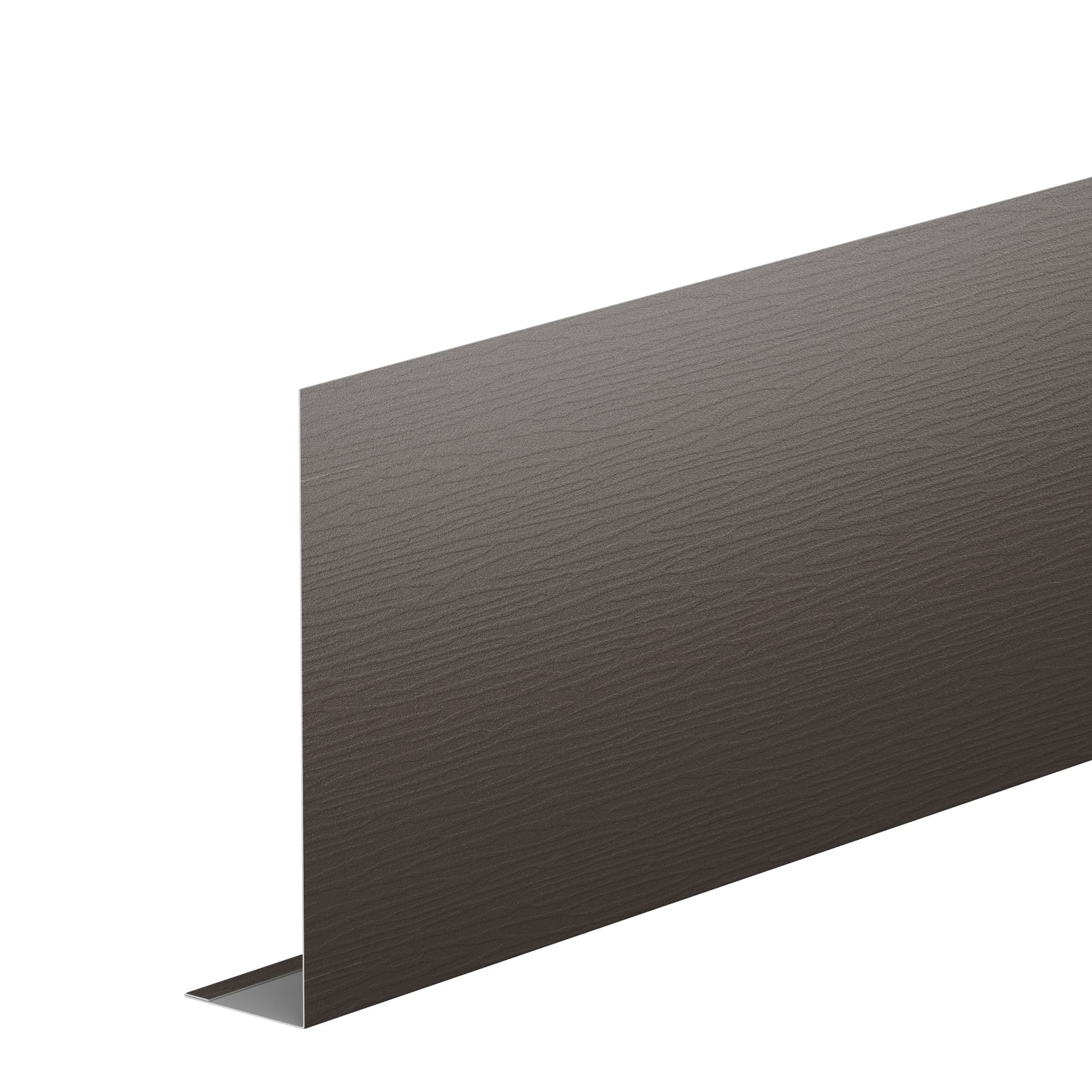 L-Профиль 50*200 мм L=2 м AquaSystem PU Matt (Zn275) 0,5 темно-коричневый матовый RR 32, фактурный - Image 1