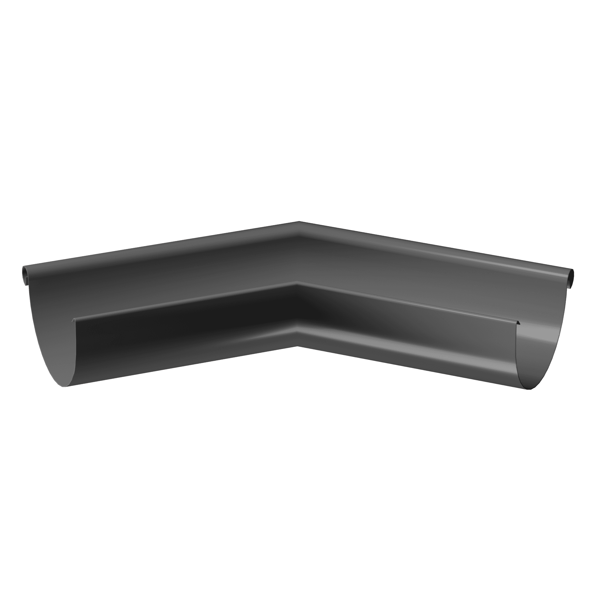 Угол желоба 135° внешний Ø125 Docke Stal Premium, RAL 7024 Графит - Image 1