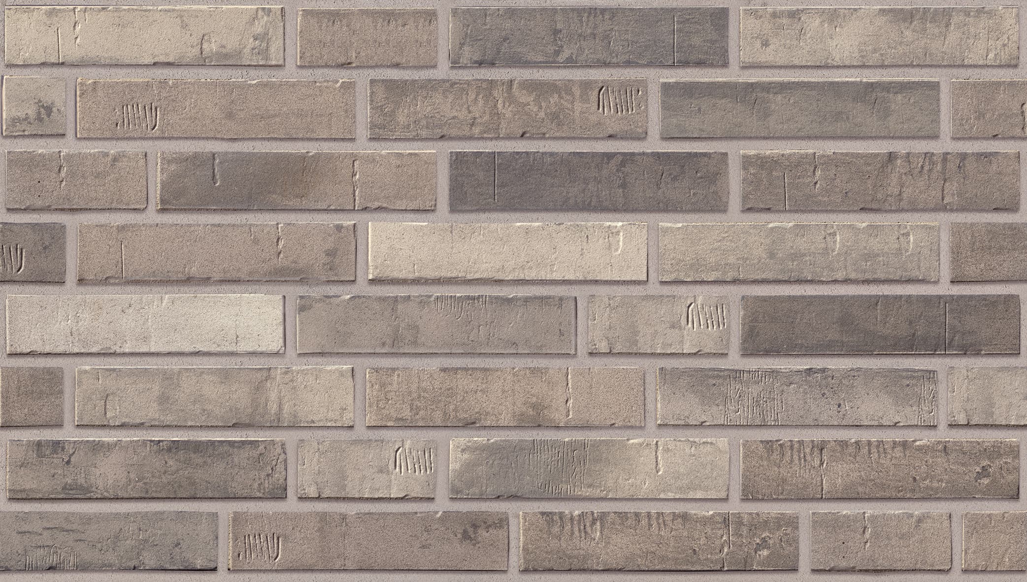 Плитка фасадная клинкерная угловая Stroeher Kontur EG 477 grau-mix engobiert глазурованная, 240*115*52*12 мм - Image 1