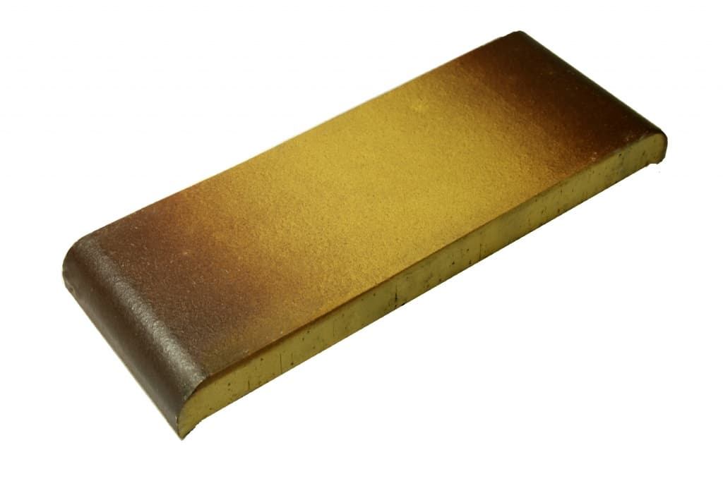 Плитка парапетная ZG Clinker KP20 желтый ангоб тушевой 190*110*25 мм - Image 1