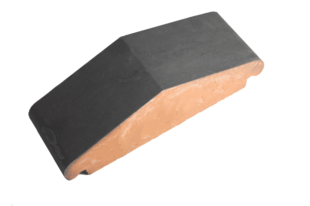 Профильный кирпич узкий ZG Clinker K25 Р графит ангоб 310*65*90 мм - Image 1