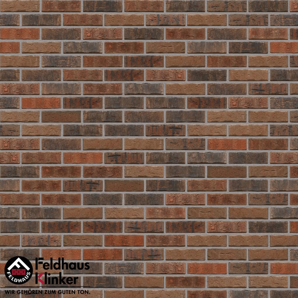Плитка фасадная клинкерная Feldhaus Klinker R685NF14 sintra carmesi nelino, 240*71*14 мм - Image 3